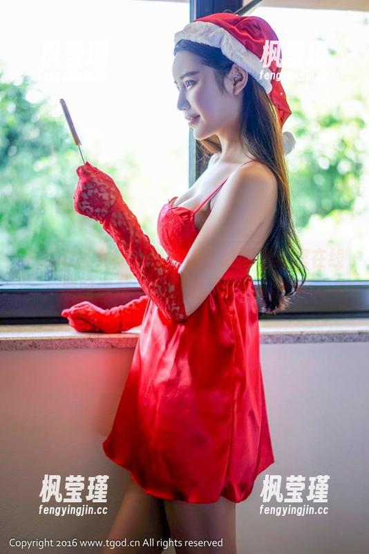 TGOD推女神 - 说实话，张雨涵红裙在线，原图像是一种魔法，真让人迷醉。