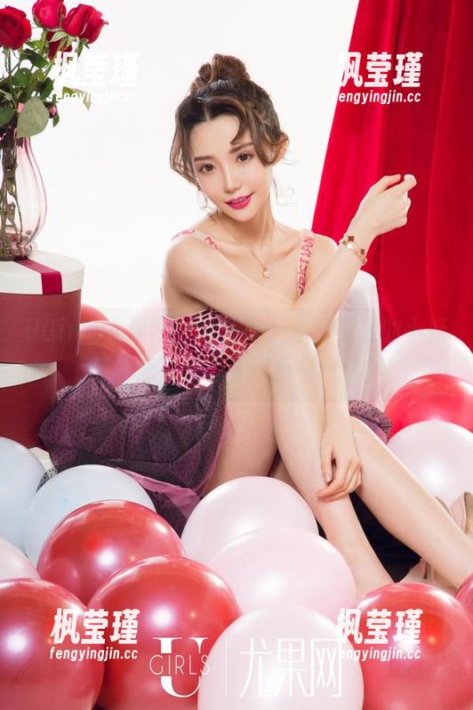 UGirls尤果网 - 乔依琳，你这可爱的小妖精，速来分享下原图和图包！