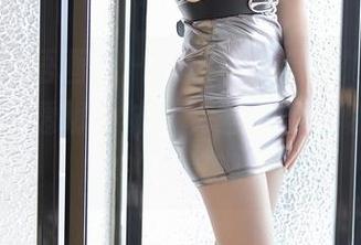 XIAOYU语画界 – 安琪yee带着她的白色连体衣和透明丝袜，以最新套图彻底颠覆你的审美观！
