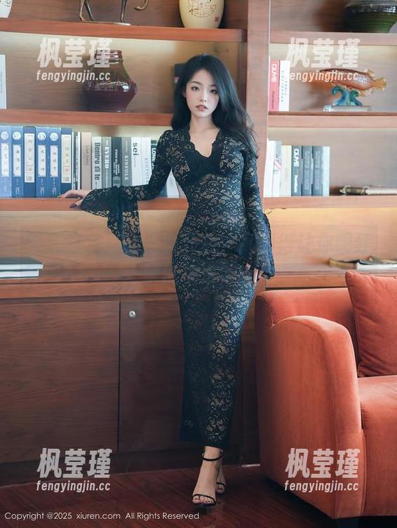 秀人网 - 江七七女仆妆，高清得让你眼红，壁纸根本不够！