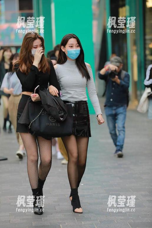 魔镜街拍 - OL风采，图包一号，婷婷黑丝的微妙日常